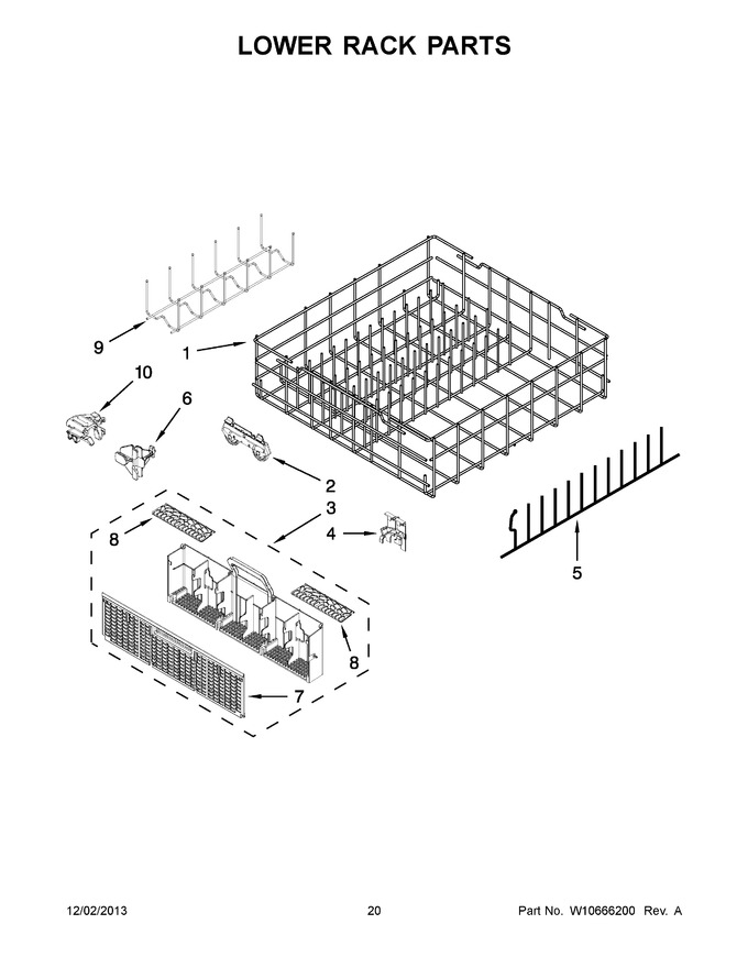 Diagram for WDF730PAYW7