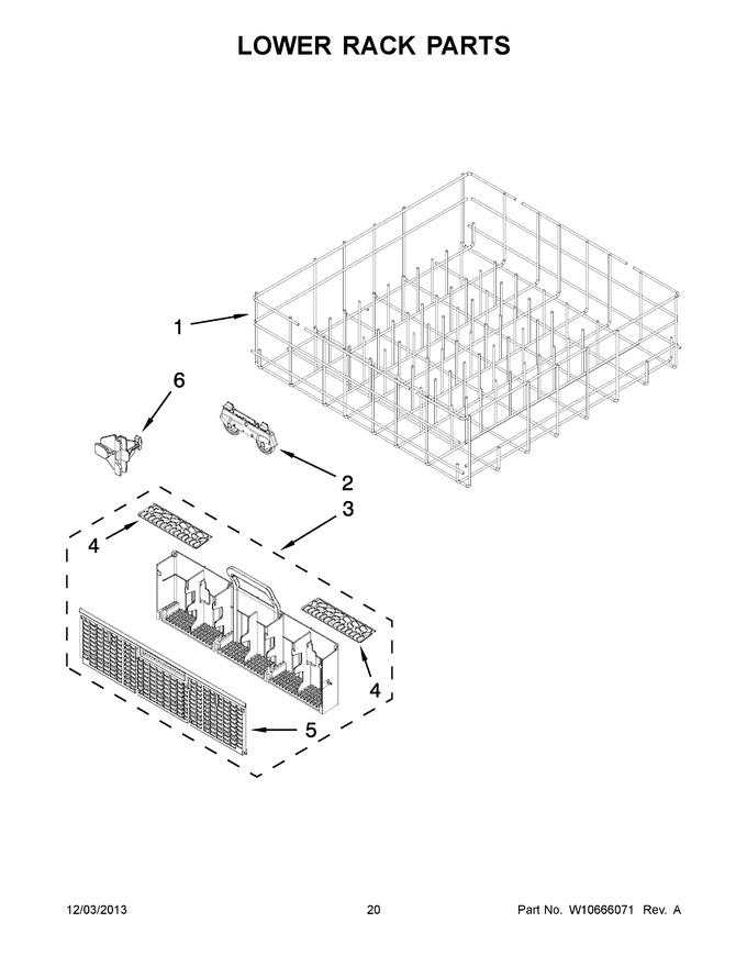 Diagram for WDF530PSYW7