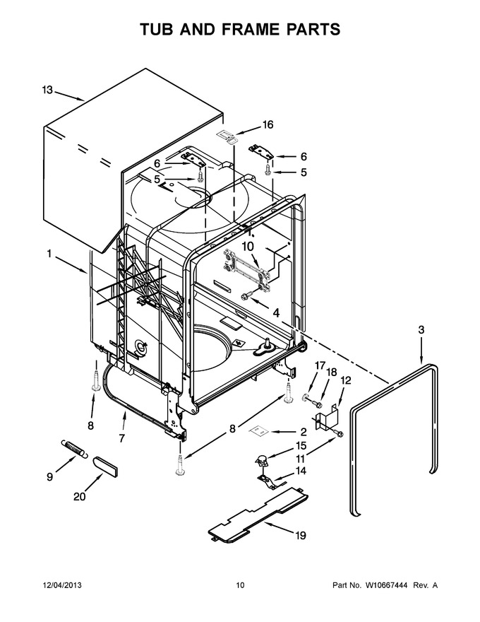 Diagram for WDT710PAYH6