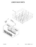 Diagram for 11 - Lower Rack Parts
