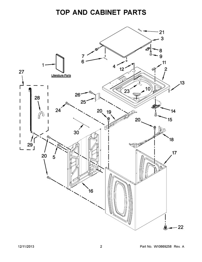 Diagram for CAW9444DW0