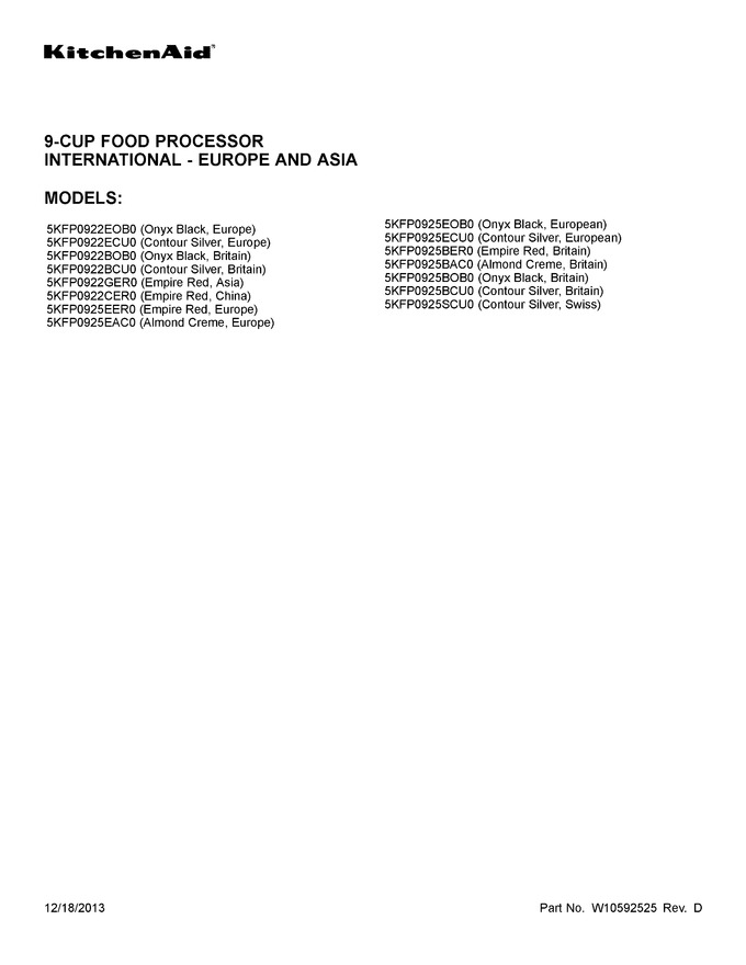 Diagram for 5KFP0925BCU0