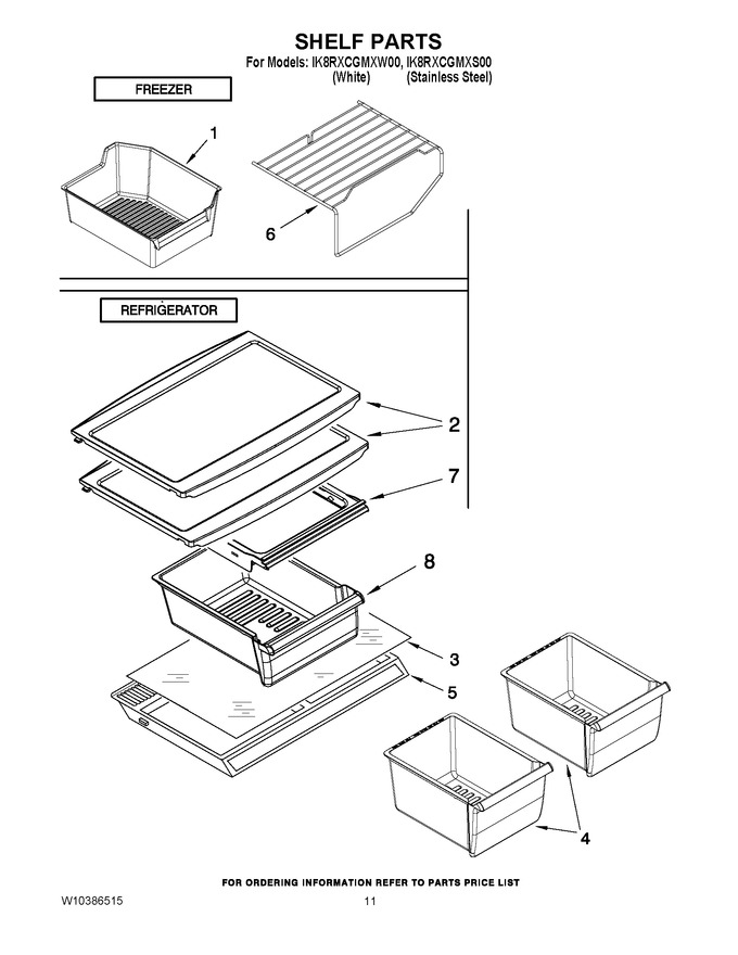 Diagram for IK8RXCGMXW00
