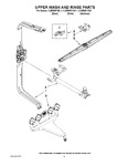 Diagram for 07 - Upper Wash And Rinse Parts