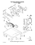 Diagram for 01 - Top And Console Parts