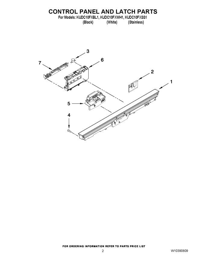 Diagram for KUDC10FXWH1