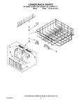 Diagram for 10 - Lower Rack Parts