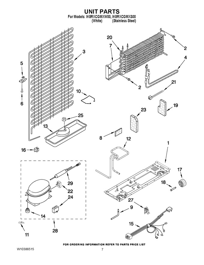 Diagram for IK8RXCGMXS00