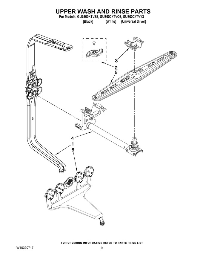 Diagram for GU3600XTVY3