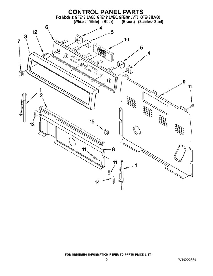 Diagram for GFE461LVS0