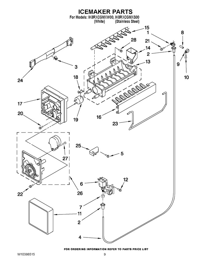 Diagram for IK8RXCGMXS00