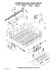 Diagram for 09 - Upper Rack And Track Parts