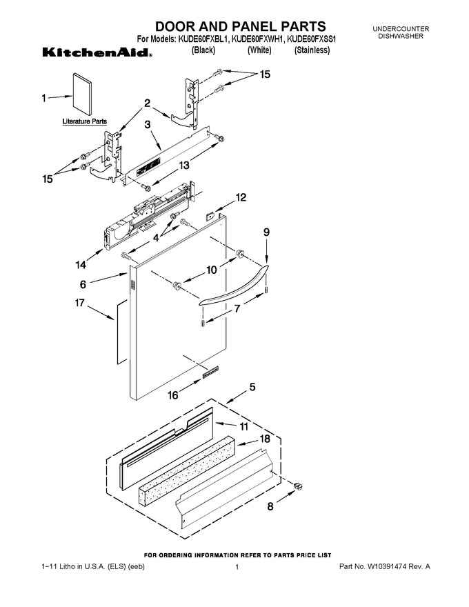 Diagram for KUDE60FXSS1