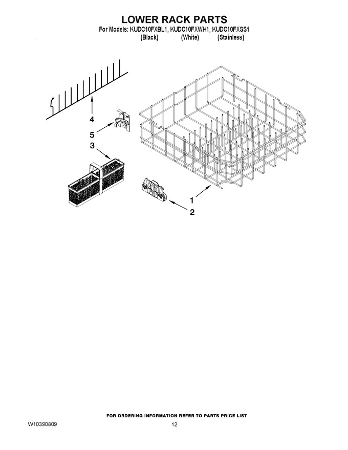 Diagram for KUDC10FXWH1