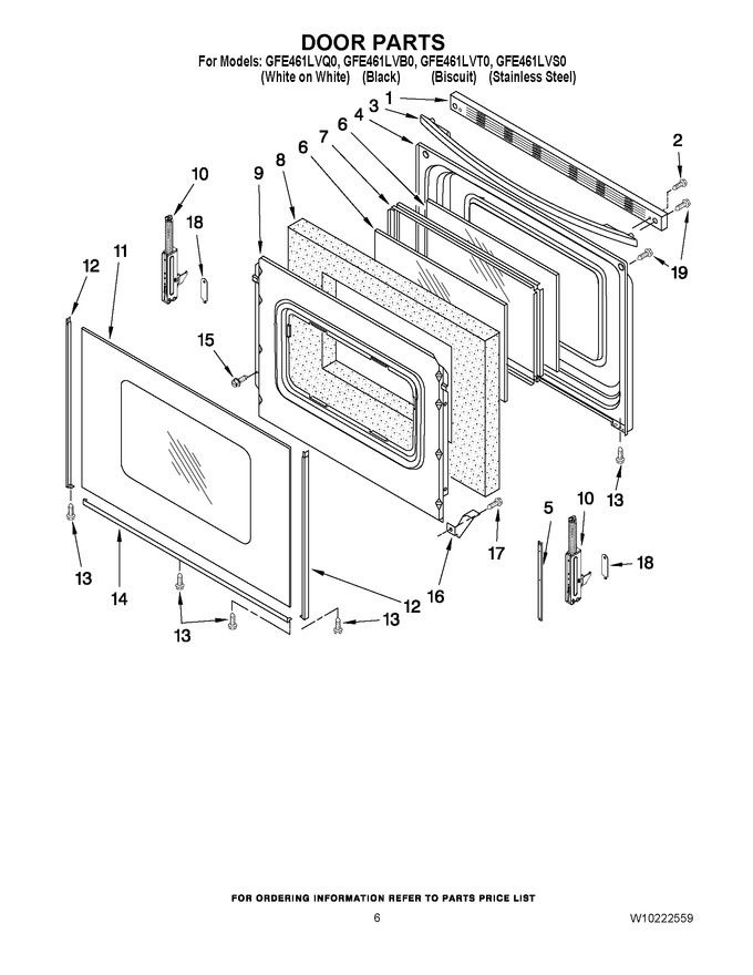 Diagram for GFE461LVS0