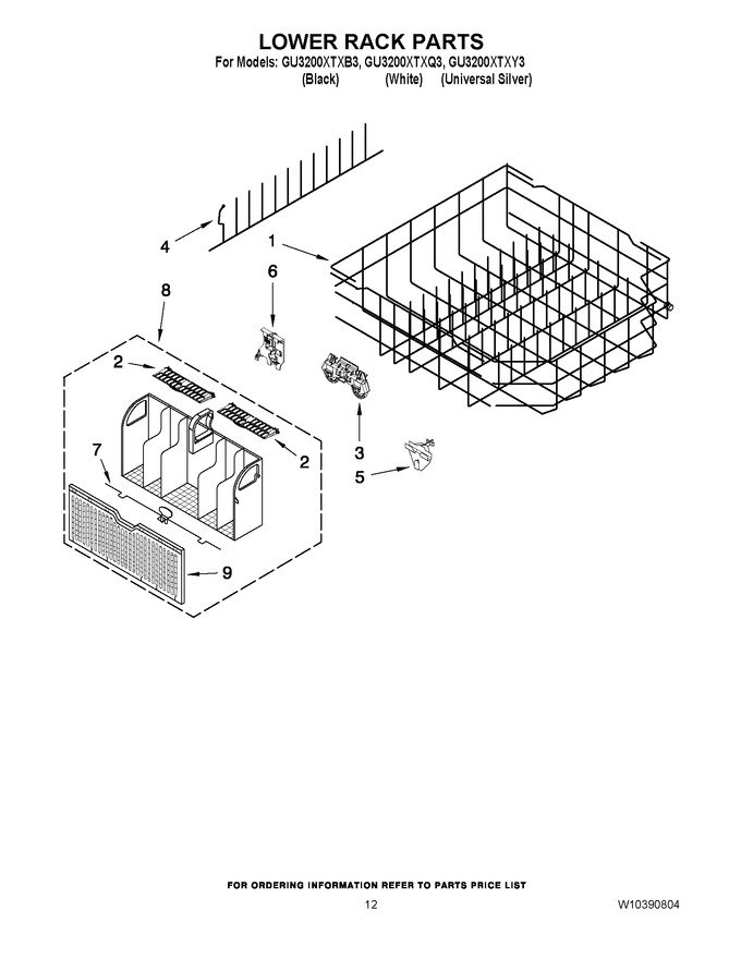Diagram for GU3200XTXB3