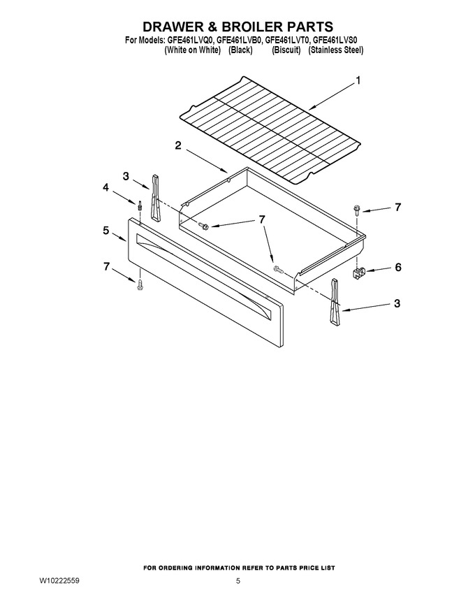 Diagram for GFE461LVS0