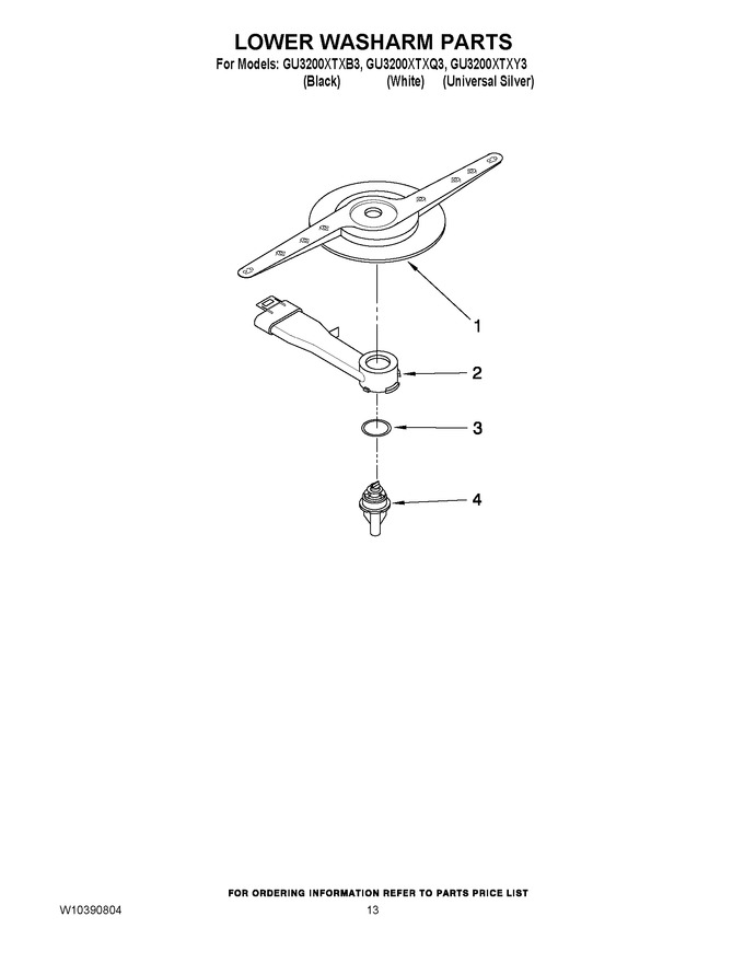 Diagram for GU3200XTXB3