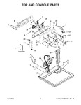 Diagram for 02 - Top And Console Parts