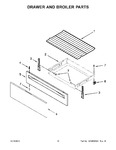 Diagram for 06 - Drawer And Broiler Parts