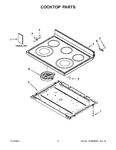 Diagram for 02 - Cooktop Parts