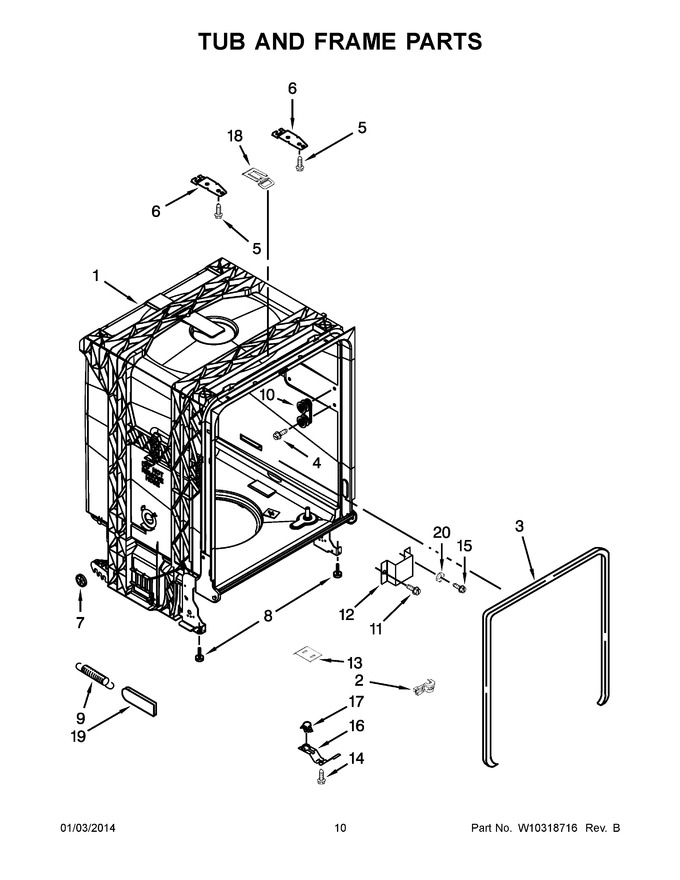 Diagram for DU1015XTXS1