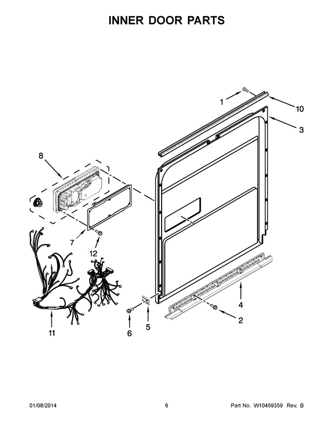 Diagram for KUDS30SXWH3