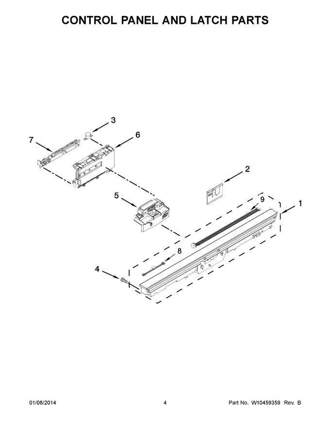 Diagram for KUDS30SXWH3