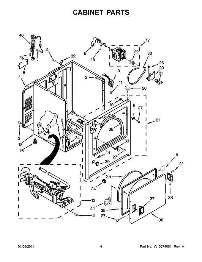 Diagram for CGD126SBW2