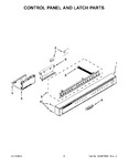 Diagram for 03 - Control Panel And Latch Parts
