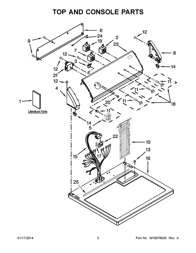 Diagram for CGD147SDW0
