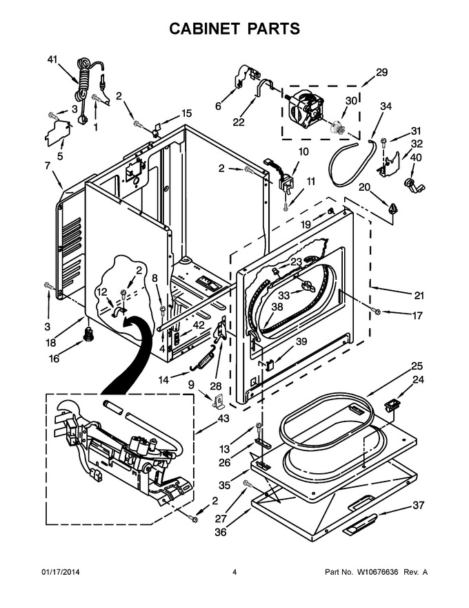 Diagram for CGD147SDW0