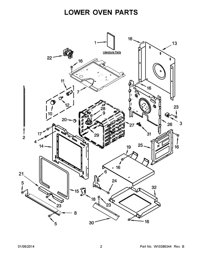 Diagram for RBD245PRT05