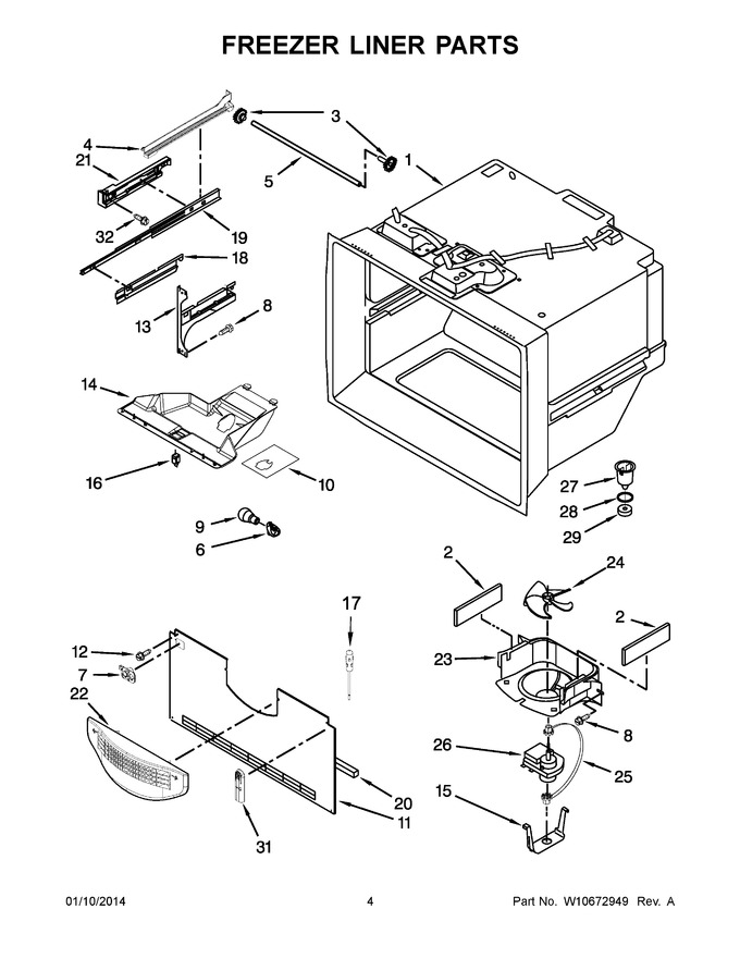 Diagram for KBWS19KCBL00