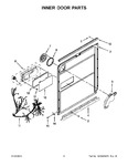 Diagram for 04 - Inner Door Parts