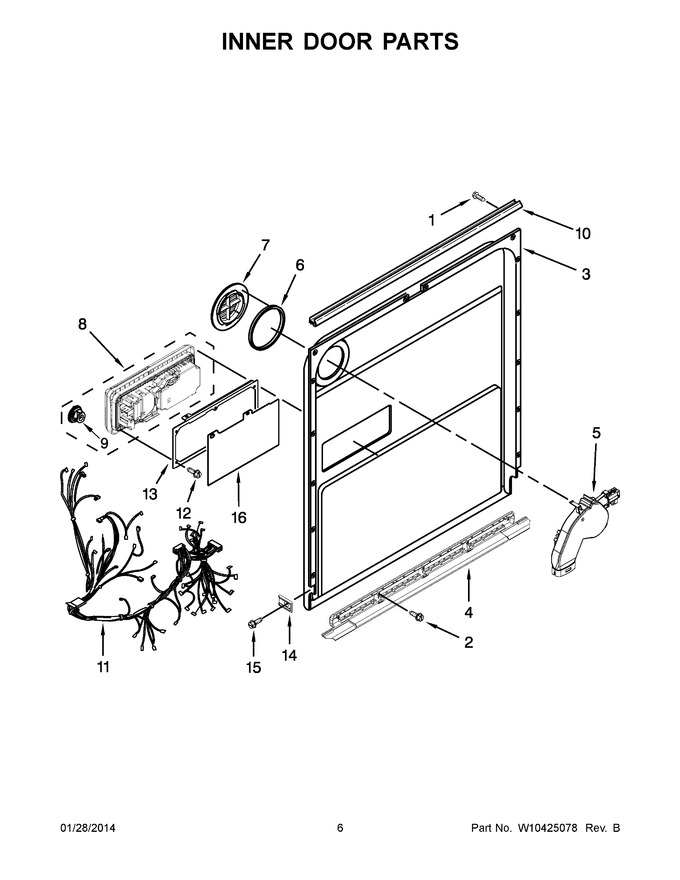 Diagram for KUDS30SXWH1