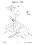 Diagram for 02 - Cooktop Parts