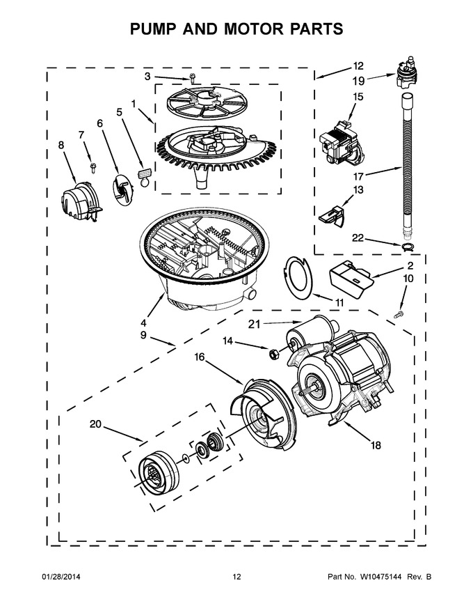 Diagram for KUDS30SXWH4