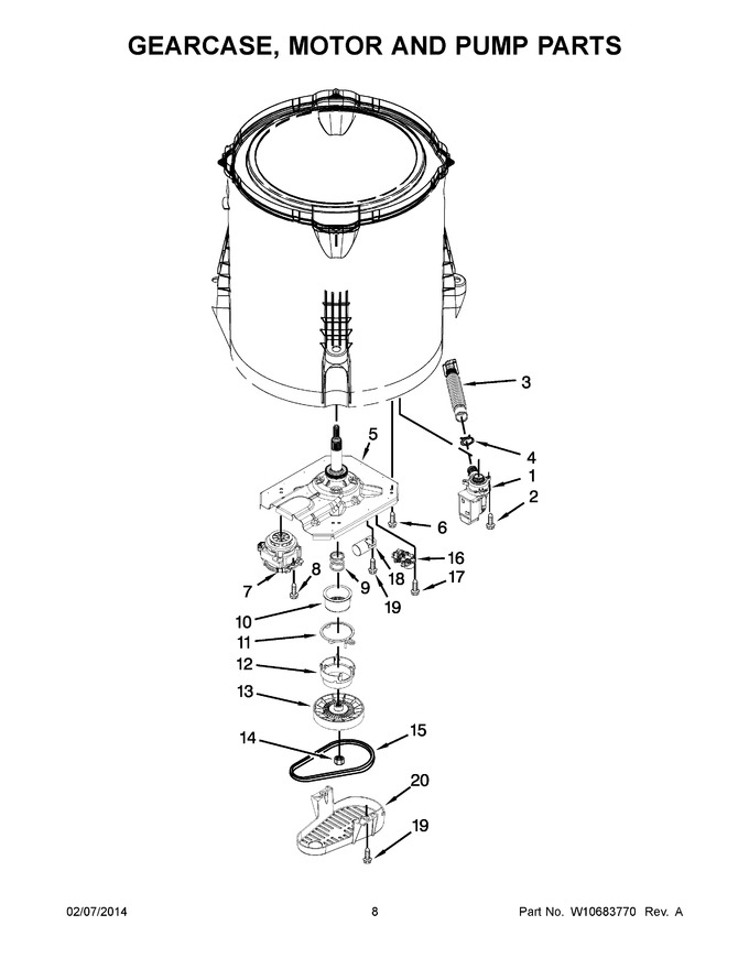Diagram for 1CWTW4840YW1