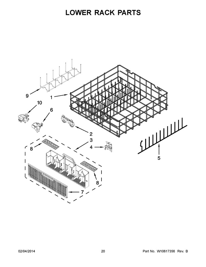 Diagram for WDF730PAYB6
