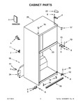 Diagram for 02 - Cabinet Parts
