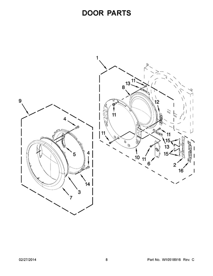 Diagram for WGD88HEAW0