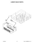 Diagram for 11 - Lower Rack Parts