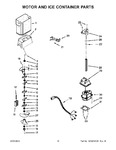 Diagram for 06 - Motor And Ice Container Parts