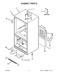 Diagram for 02 - Cabinet Parts