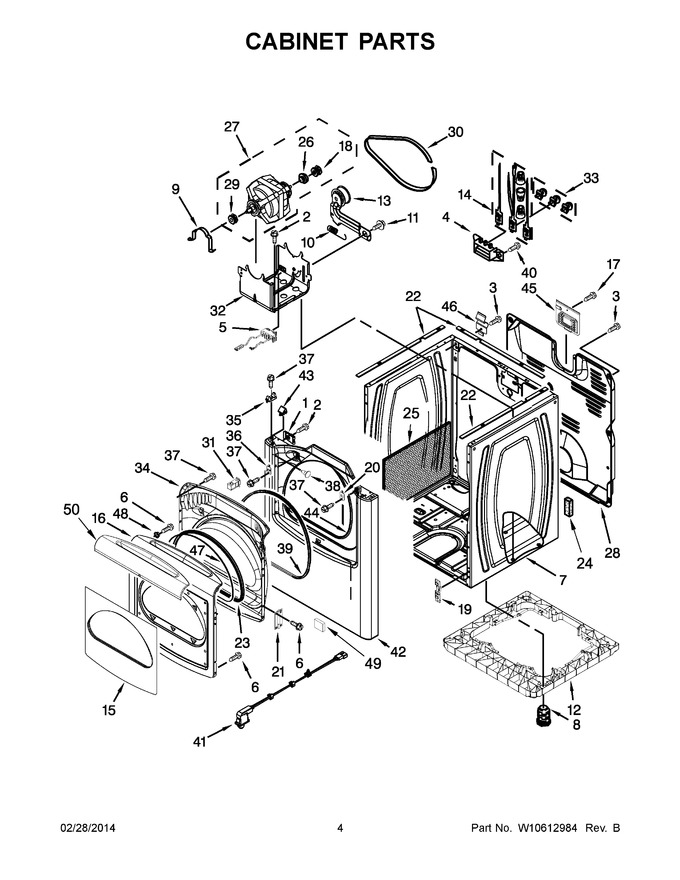 Diagram for WED8900BW0