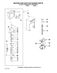Diagram for 05 - Motor And Ice Container Parts