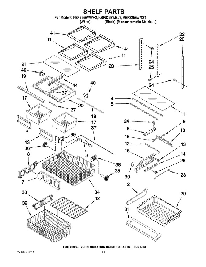 Diagram for KBFS25EWMS2