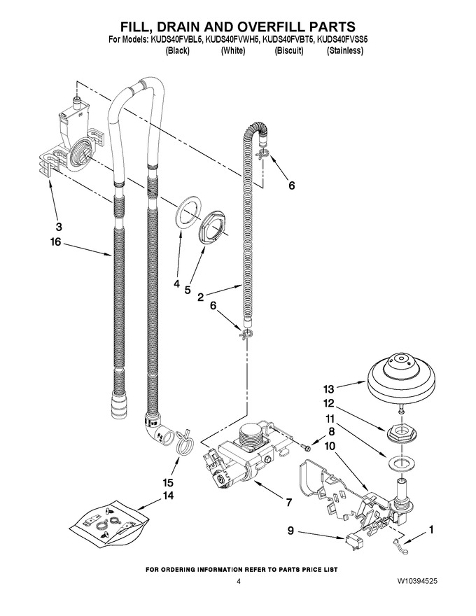 Diagram for KUDS40FVBL5