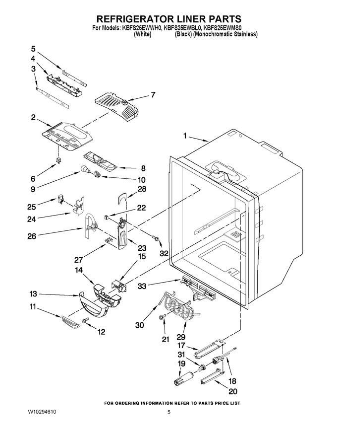 Diagram for KBFS25EWMS0